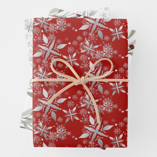 おもしろいメリークリスマスジョイホリデイ ラッピングペーパーシート (インサイチュ)