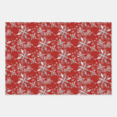 おもしろいメリークリスマスジョイホリデイ ラッピングペーパーシート (正面)