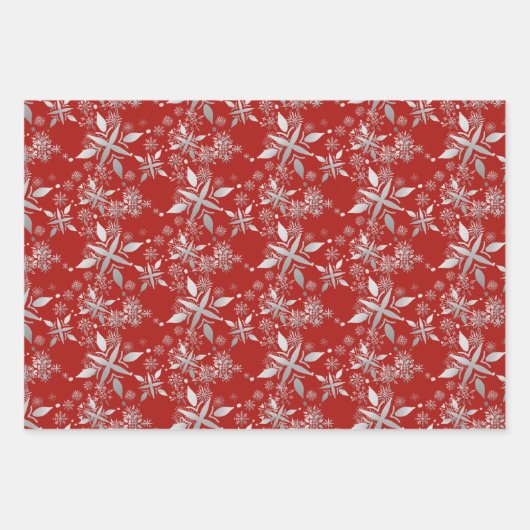 おもしろいメリークリスマスジョイホリデイ ラッピングペーパーシート (正面)