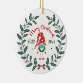 おもしろいメリー2021年検疫 セラミックオーナメント (右)