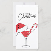 おもしろいメリー&ブライトクリスマス シーズンカード (正面)