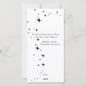 おもしろいメリー&ブライトクリスマス シーズンカード (裏面)