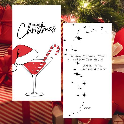 おもしろいメリー&ブライトクリスマス シーズンカード