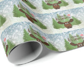 おもしろいメリーChristmas ラッピングペーパー (ロールコーナー)