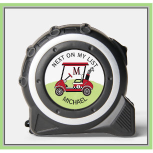 おもしろいメンズゴルフテーマネームモノグラム メジャー