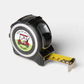 おもしろいメンズゴルフテーマネームモノグラム メジャー (傾斜)