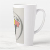 おもしろいメーターマグ カフェラテマグ (右)