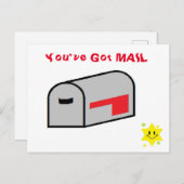 -おもしろいメール得 – はがき (正面/裏面)