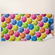 おもしろいモカラフルノグラムPickleball