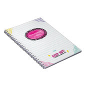 おもしろいモダンキッズドードルジャーナル ノートブック (右側)