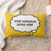 おもしろいモダンクールパーソナライズされたトレンディー ランバークッション (ブランケット)