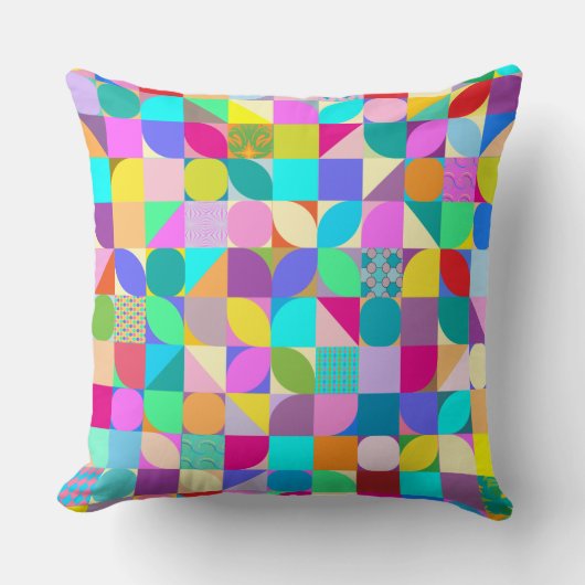 おもしろいモダンコンテンポラリーPatternTrendy装飾用クッション クッション (正面)