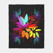 おもしろいモダンサイケデリックスタイルレインボープリント