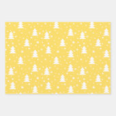 おもしろいモダンサンストライプタのクリスマスパターンタン ラッピングペーパーシート (正面2)