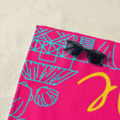 おもしろいモダンスタイリッシュ夏 ビーチタオル (インサイチュ)