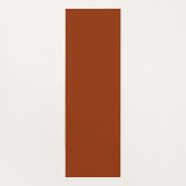 おもしろいモダンテラコッタ水玉模様名 ヨガマット (裏面)