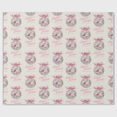 おもしろいモダンディスコボールオーナメント最高の休日 ラッピングペーパー (フラット)