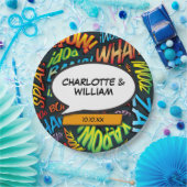 おもしろいモダンデザイナの漫画ブック ペーパープレート (パーティー)