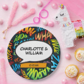 おもしろいモダンデザイナの漫画ブック ペーパープレート (パーティー)