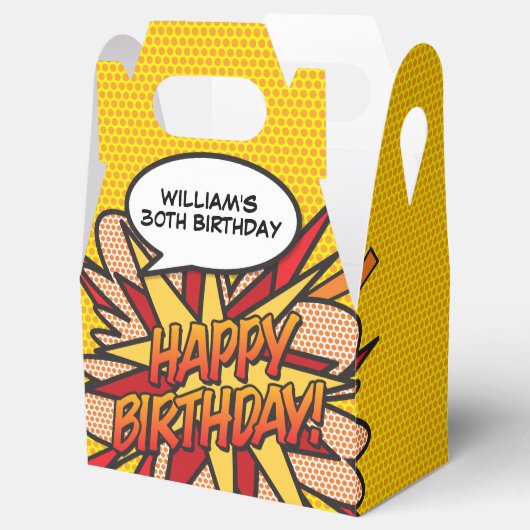 おもしろいモダントレンディー漫画ブックAny Age誕生日 フェイバーボックス (オープン)