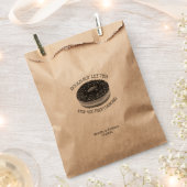 おもしろいモダンドナ結婚ス フェイバーバッグ (クリップ留めされた状態)