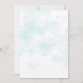 おもしろいモダンビーチをテーマにしたクリスマスパーティー 招待状 (裏面)