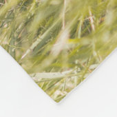 おもしろいモダンフォトモノグラパーソナライズされたム名 フリースブランケット (角)