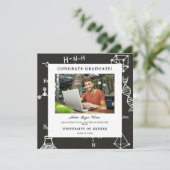 おもしろいモダン化学背景要素研究科 招待状 (スタンド正面)