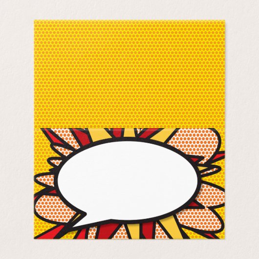 おもしろいモダン吹き出し漫画 (外部フラット)