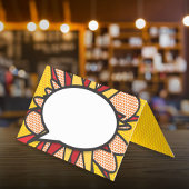 おもしろいモダン吹き出し漫画