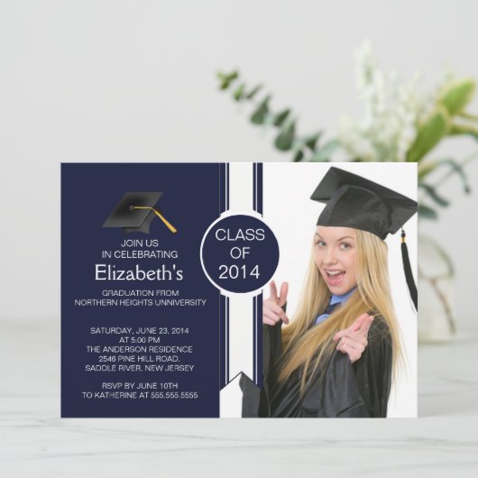 おもしろいモダン大学院写真修了会 招待状 (スタンド正面)