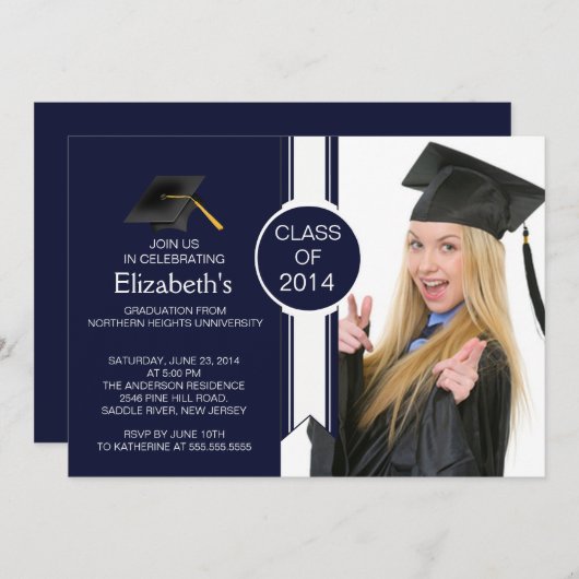 おもしろいモダン大学院写真修了会 招待状 (正面/裏面)