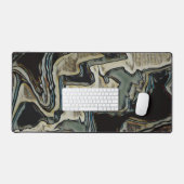 おもしろいモダン抽象芸術ブ男らしラック デスクマット (キーボード&マウス)