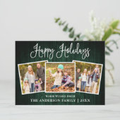 おもしろいモダン書道グリーンウッド3写真 シーズンカード (スタンド正面)