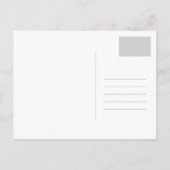 おもしろいモダン書道セピア写真保存日時 案内ポストカード (裏面)