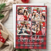 おもしろいモダン書道用書道4枚の写真 シーズンカード