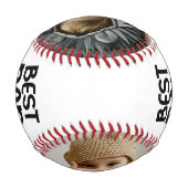 おもしろいモダン最高の「パパEVER」 2 Photo 野球ボール (裏面)