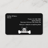 おもしろいモダン用品および気にビジネスカード 名刺 (裏面)