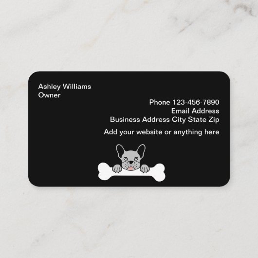 おもしろいモダン用品および気にビジネスカード 名刺 (裏面)