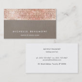 おもしろいモダン美しいとファッションフェイクシークイン 名刺 (正面/裏面)