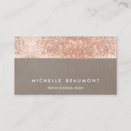 おもしろいモダン美しいとファッションフェイクシークイン 名刺