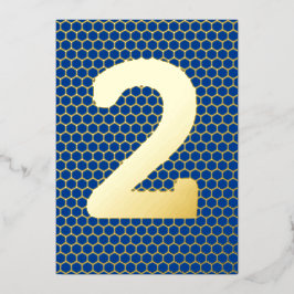 おもしろいモダン金ゴールド押し誕生日箔押し具 箔招待状