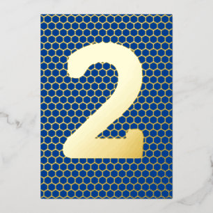 おもしろいモダン金ゴールド押し誕生日箔押し具 箔招待状