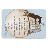 おもしろいモダン2人の結婚フールインスパイアのバイブル マグネット (横)