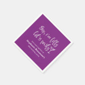 おもしろいモダンSip I'm Fifty Woman's 50誕生日 スタンダードカクテルナプキン (角)