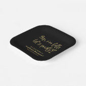 おもしろいモダンSip I'm Fifty Woman's 50誕生日 ペーパープレート (傾斜あり)