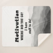 おもしろいモチベーションどこ行った？引用文 シェルパブランケット (正面(横))