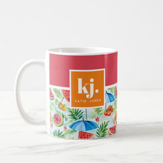 おもしろいモノグラスタイリッシュム コーヒーマグカップ (左)