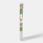 おもしろいモノグラム明るいサボテン Case-Mate iPhoneケース (裏面 / 右)