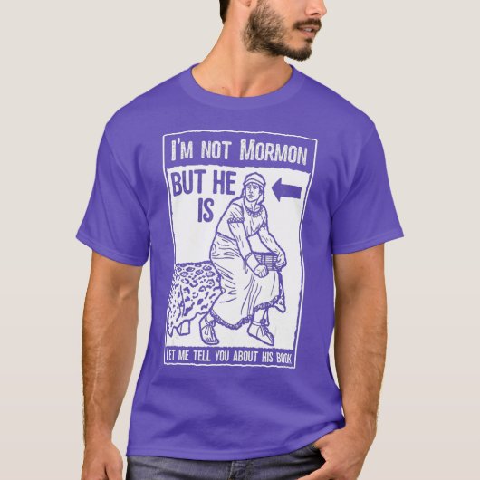 おもしろいモルモンLDSモルモン教宣教師 Tシャツ (正面)